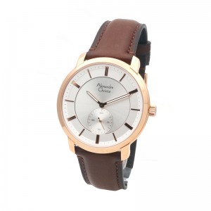 Alexandre Christie AC 8576 Rosegold White Man MSLRGSL